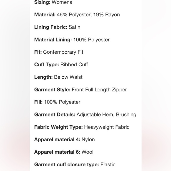 Women's Faux Wool Puffer Jacket - S.E. B.
By SEBBY White-Wn X-Large - Picture 9 of 11